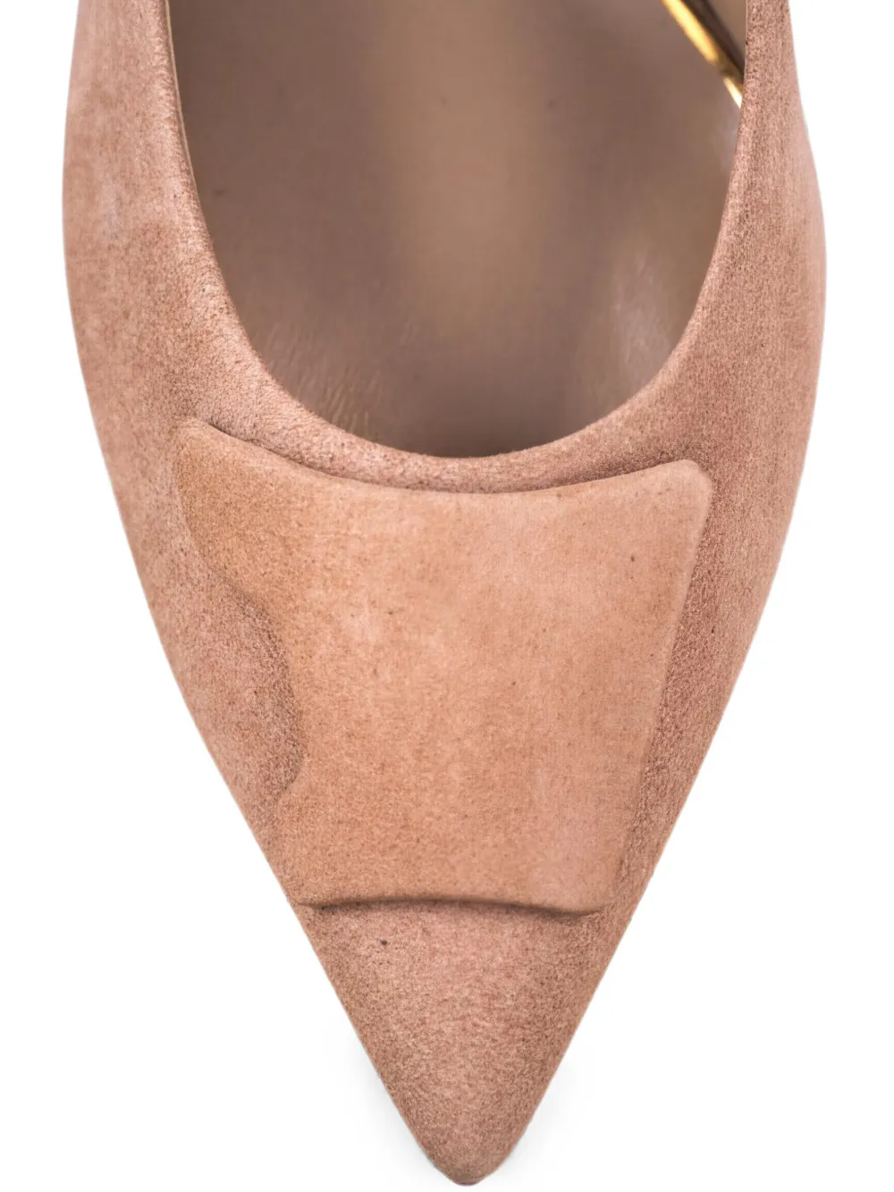 Santoni Sibil pumps met puntige neus Beige