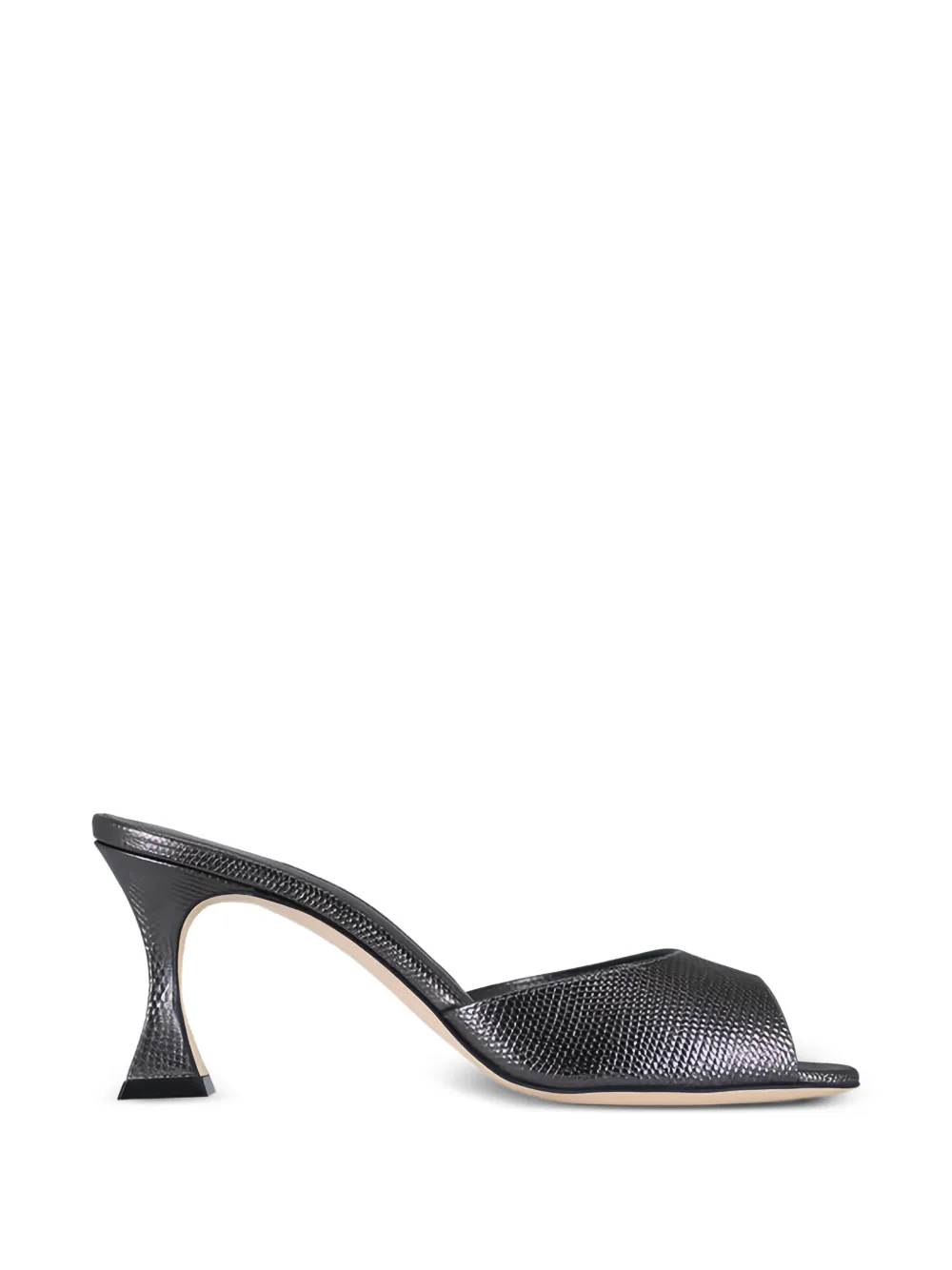 Manolo Blahnik Jadarona leren muiltjes Grijs