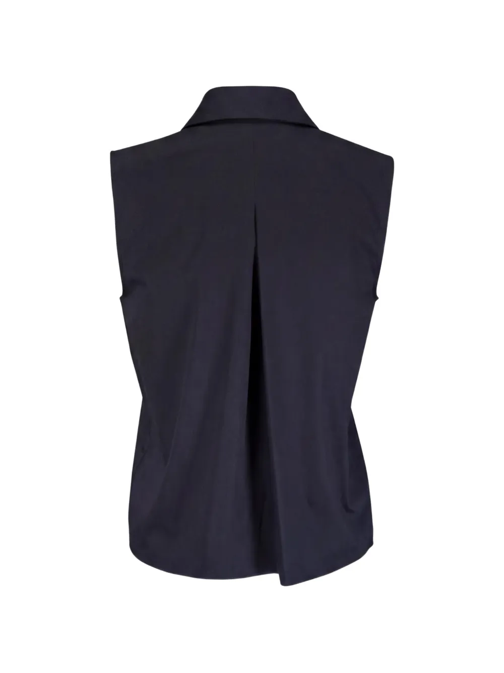 Vince Mouwloze blouse Blauw