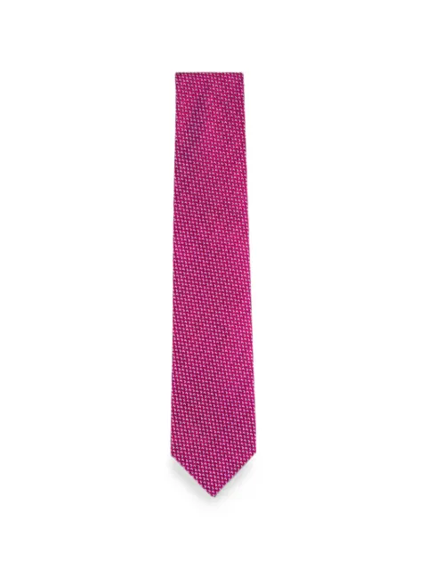 Brioni geometric-pattern tie