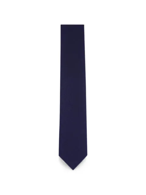 Brioni micro-patterned silk tie