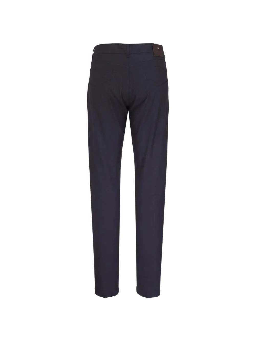 Marco Pescarolo Straight wollen broek Blauw