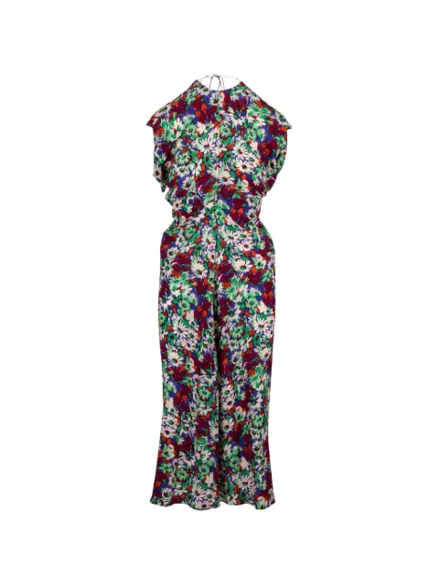Marni floral-print silk midi dress