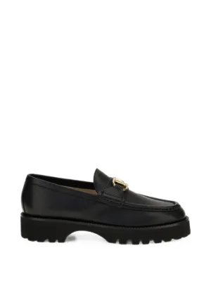Ferragamo ヴァラリボン ローファー | ブラック | FARFETCH JP