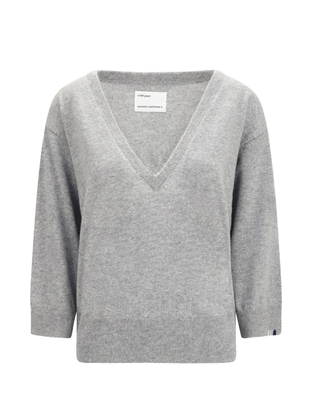 extreme cashmere pull Pearl à col v - Gris extreme cashmere pull Pearl à col v - Gris