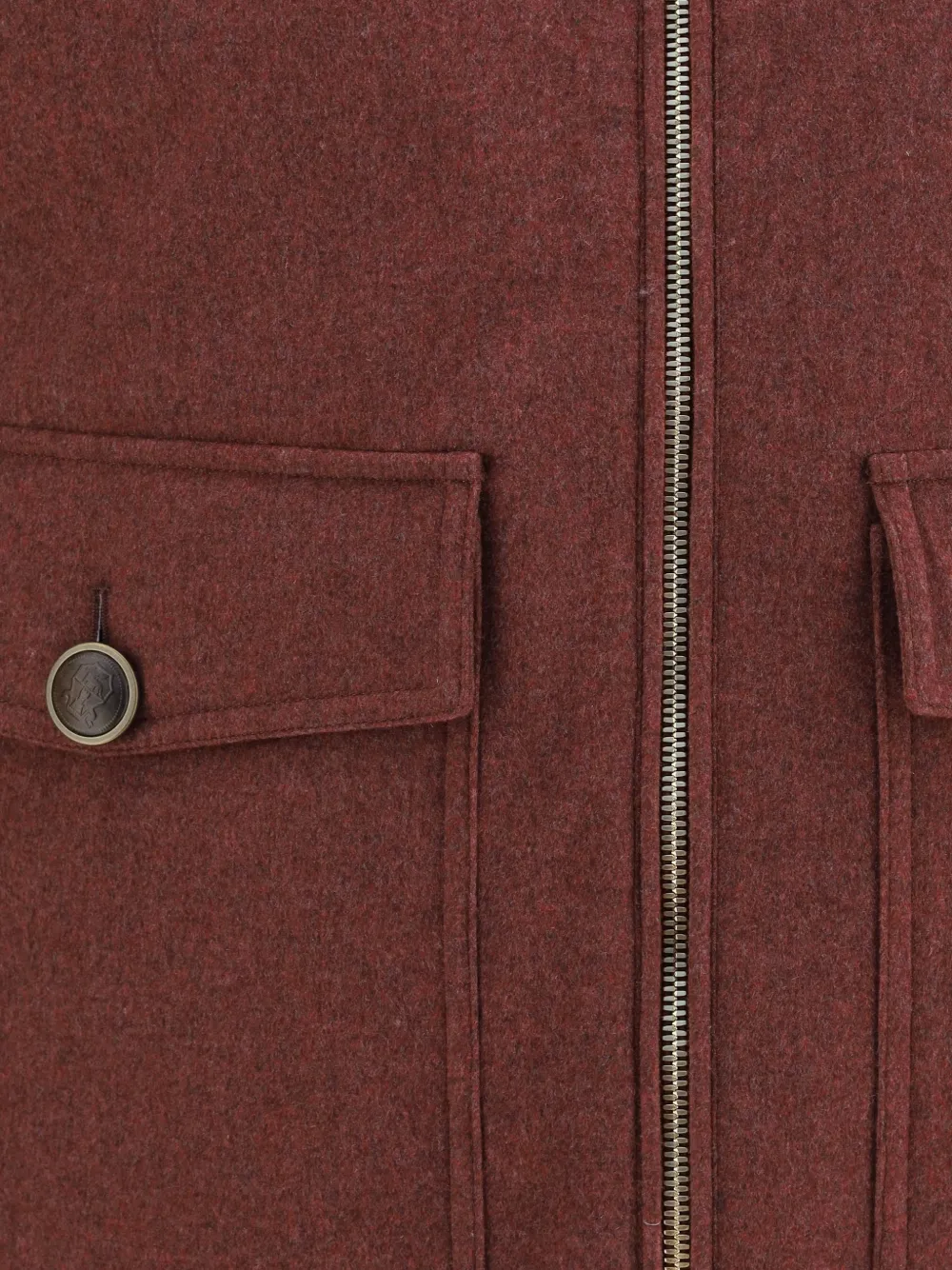 Brunello Cucinelli Wollen bodywarmer Rood