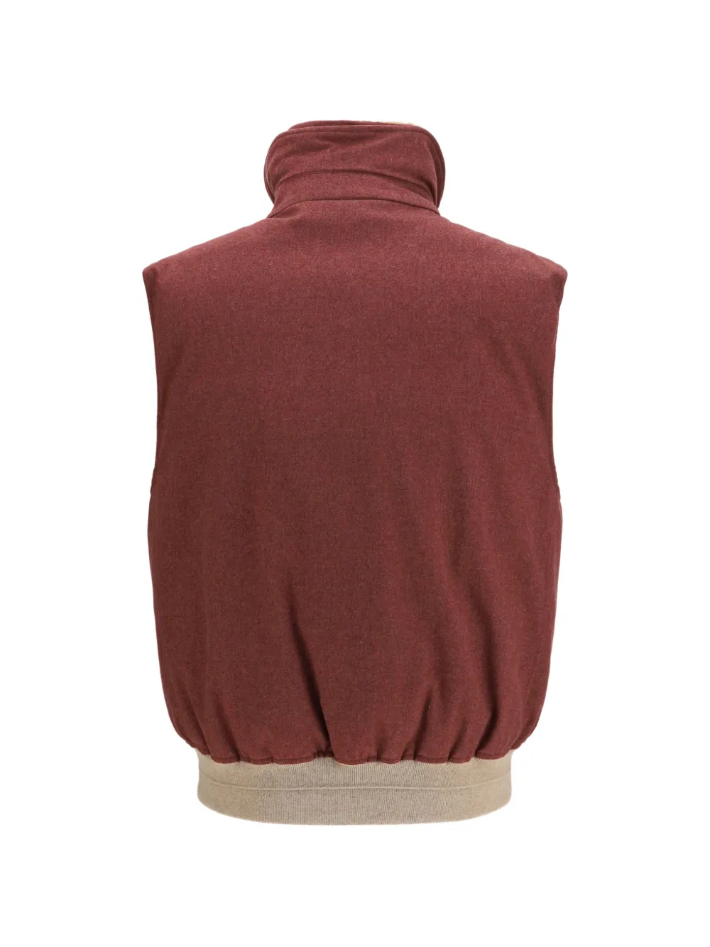 Brunello Cucinelli Wollen bodywarmer Rood