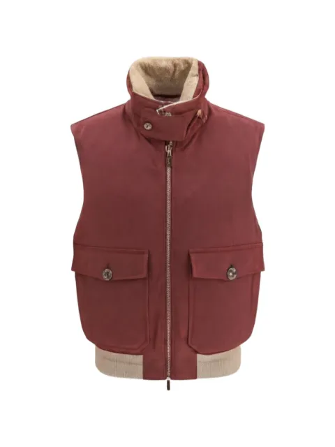 Brunello Cucinelli padded wool gilet