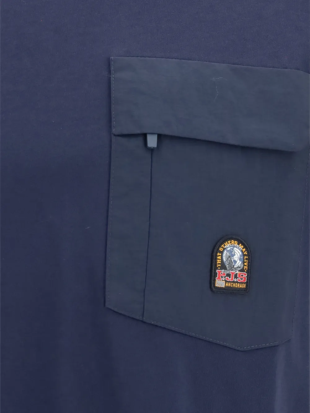 Parajumpers Mojave 2.0 T-shirt met logopatch Blauw