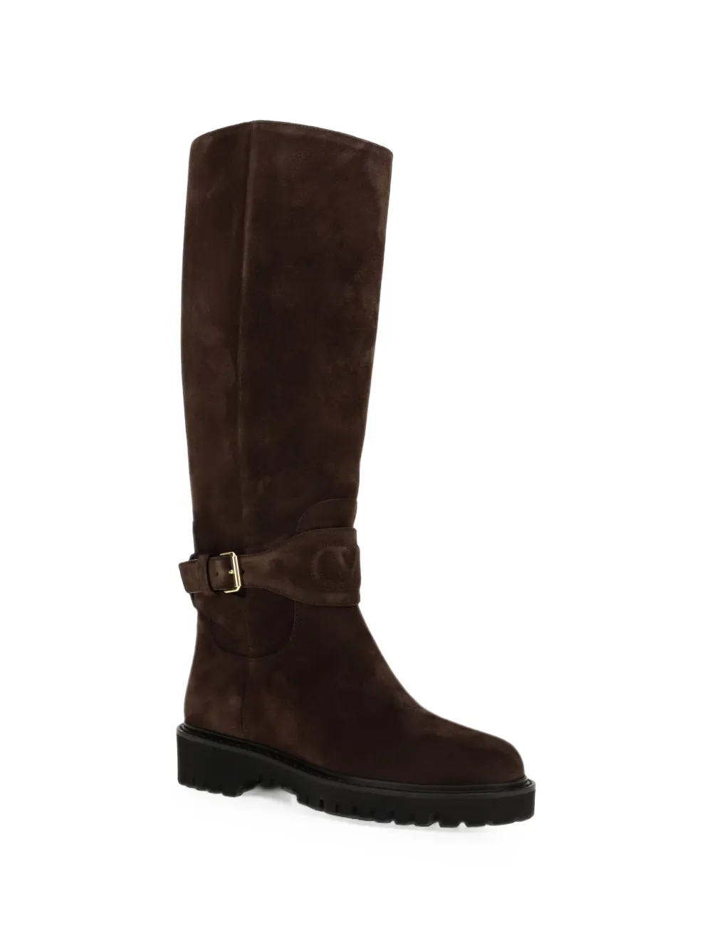 Valentino Garavani VLogo Signature buckle boots Bruin