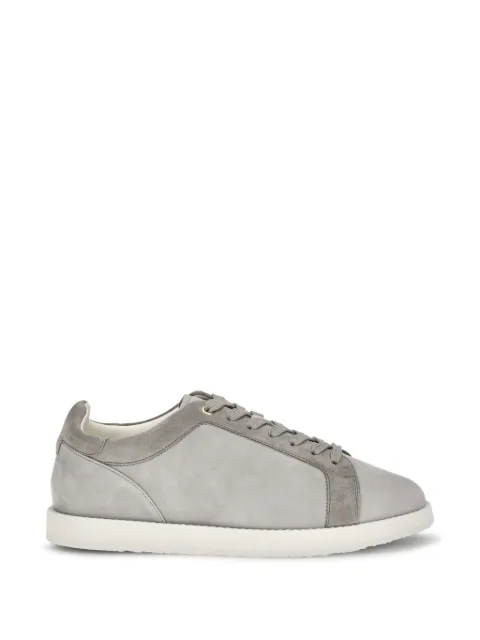 Brunello Cucinelli suede-panelled sneakers