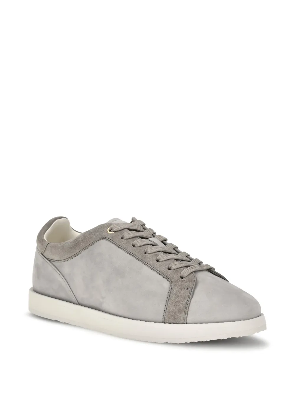 Brunello Cucinelli suede-panelled sneakers Grijs