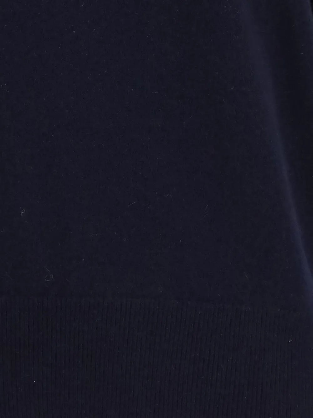 extreme cashmere Martina trui met korte mouwen Blauw