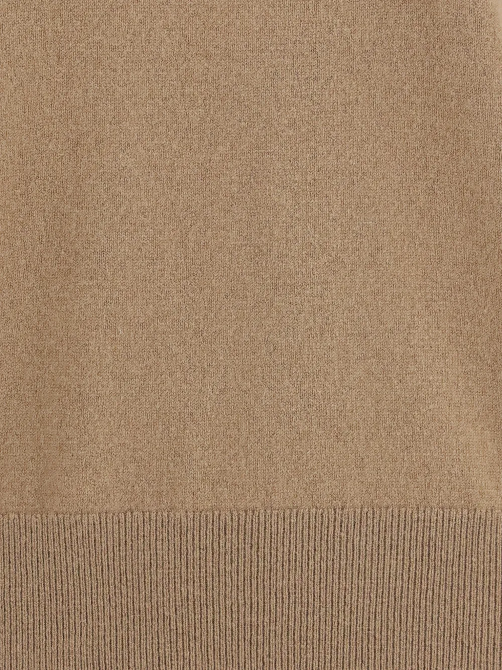 extreme cashmere N°490 Martina trui met korte mouwen Bruin
