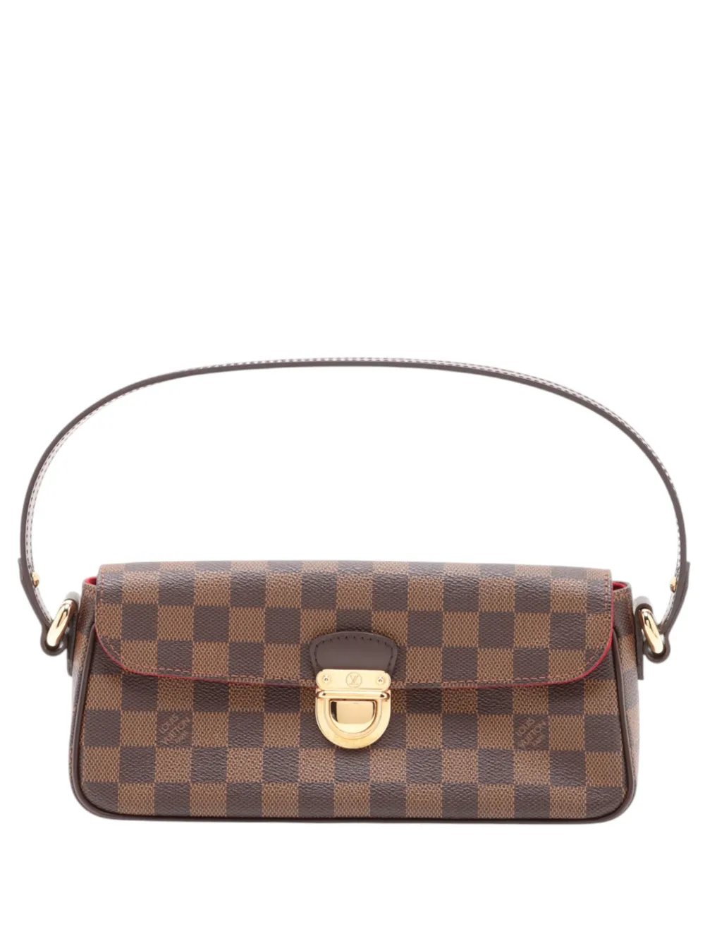 Louis Vuitton Pre-Owned 2005 Damier Ebene Ravello PM shoulder bag - Braun