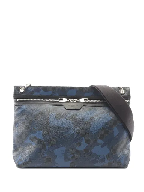 Louis Vuitton Pre-Owned 2016 Damier Cobalt Camouflage Hunter crossbody bag