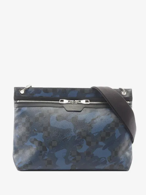 Louis Vuitton Pre-Owned 2016 Damier Cobalt Camouflage Hunter crossbody bag