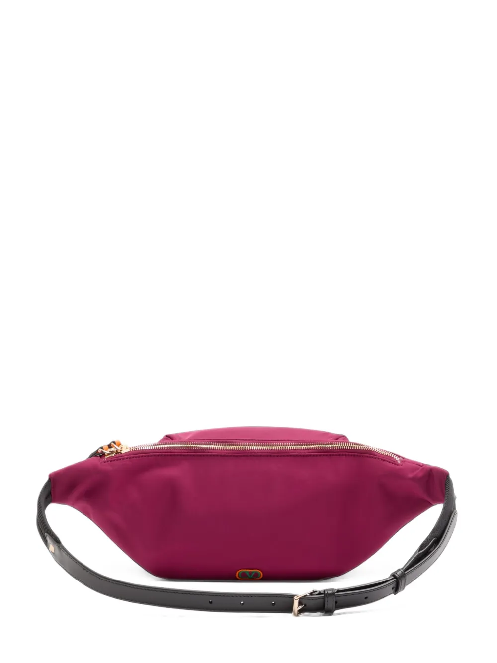 Valentino Garavani Stud Up waist bag in technical fabric Roze