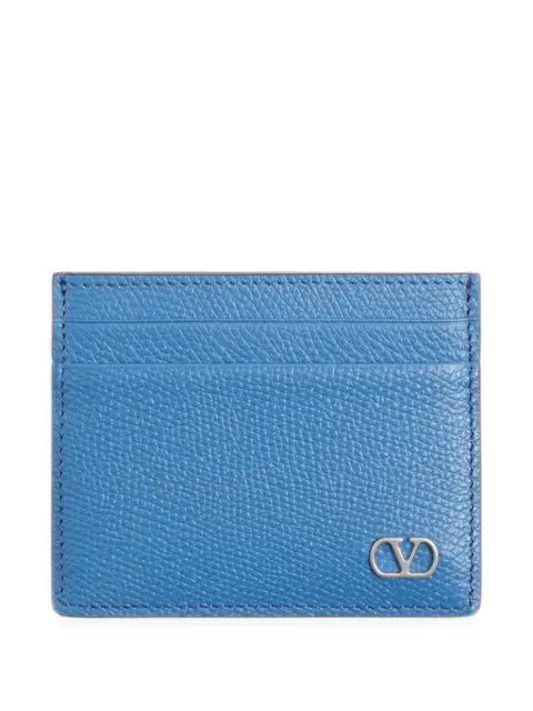 Valentino Garavani VLogo Signature cardholder in grainy calfskin