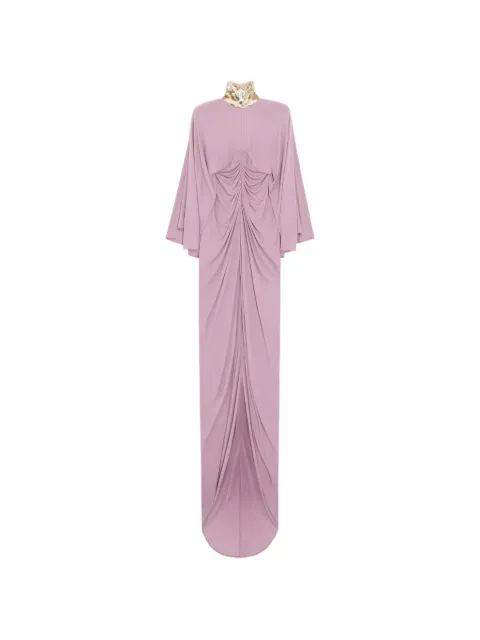 Valentino Garavani エンブロイダリークレープ ドレス