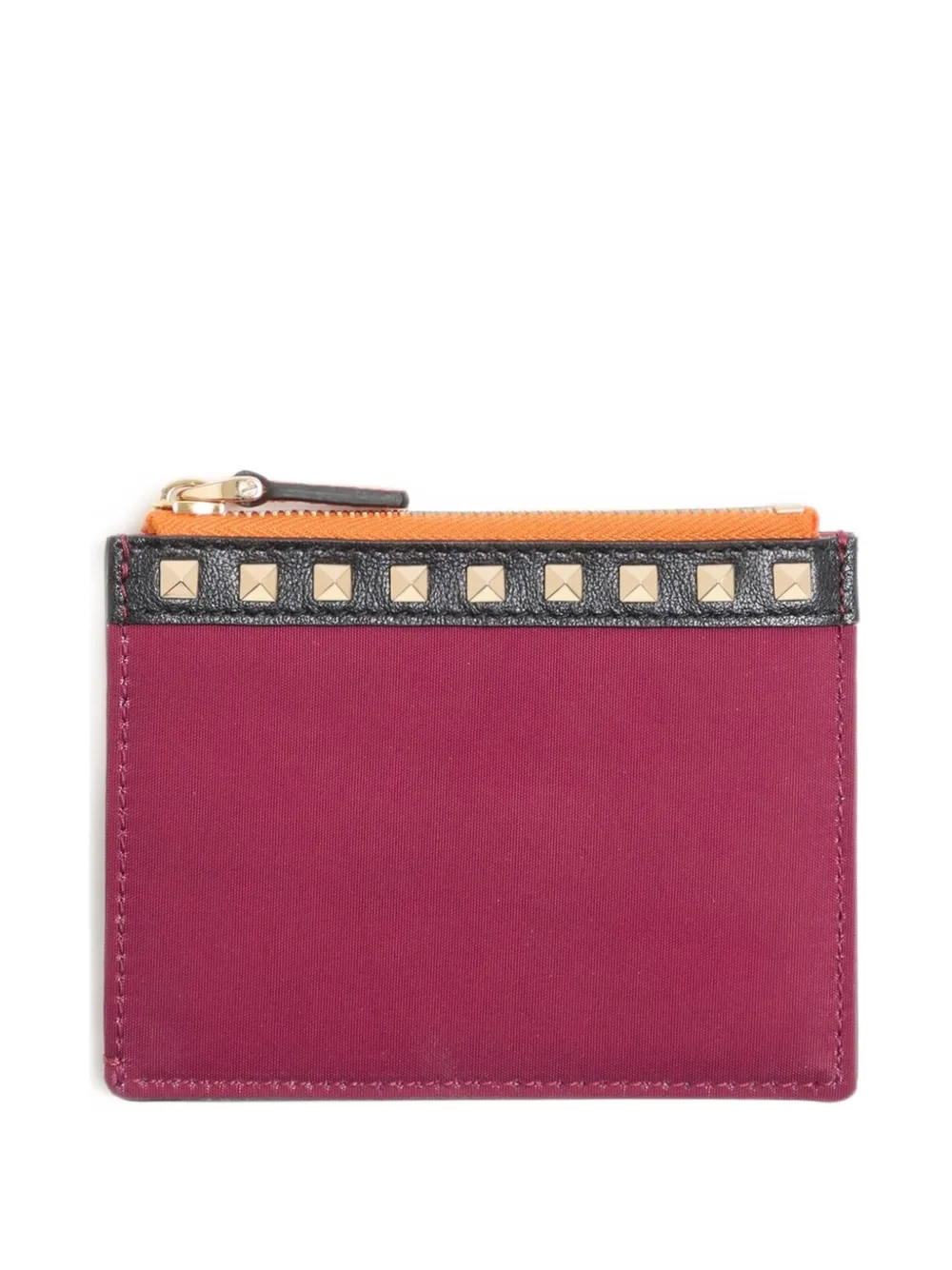 Valentino Garavani Portamonete e portacarte Stud Up - Rosa