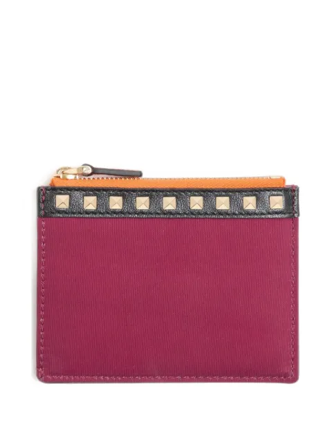Valentino Garavani Stud Up coin purse and cardholder