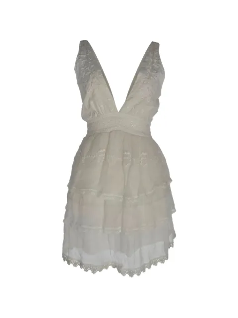 LoveShackFancy tiered lace dress