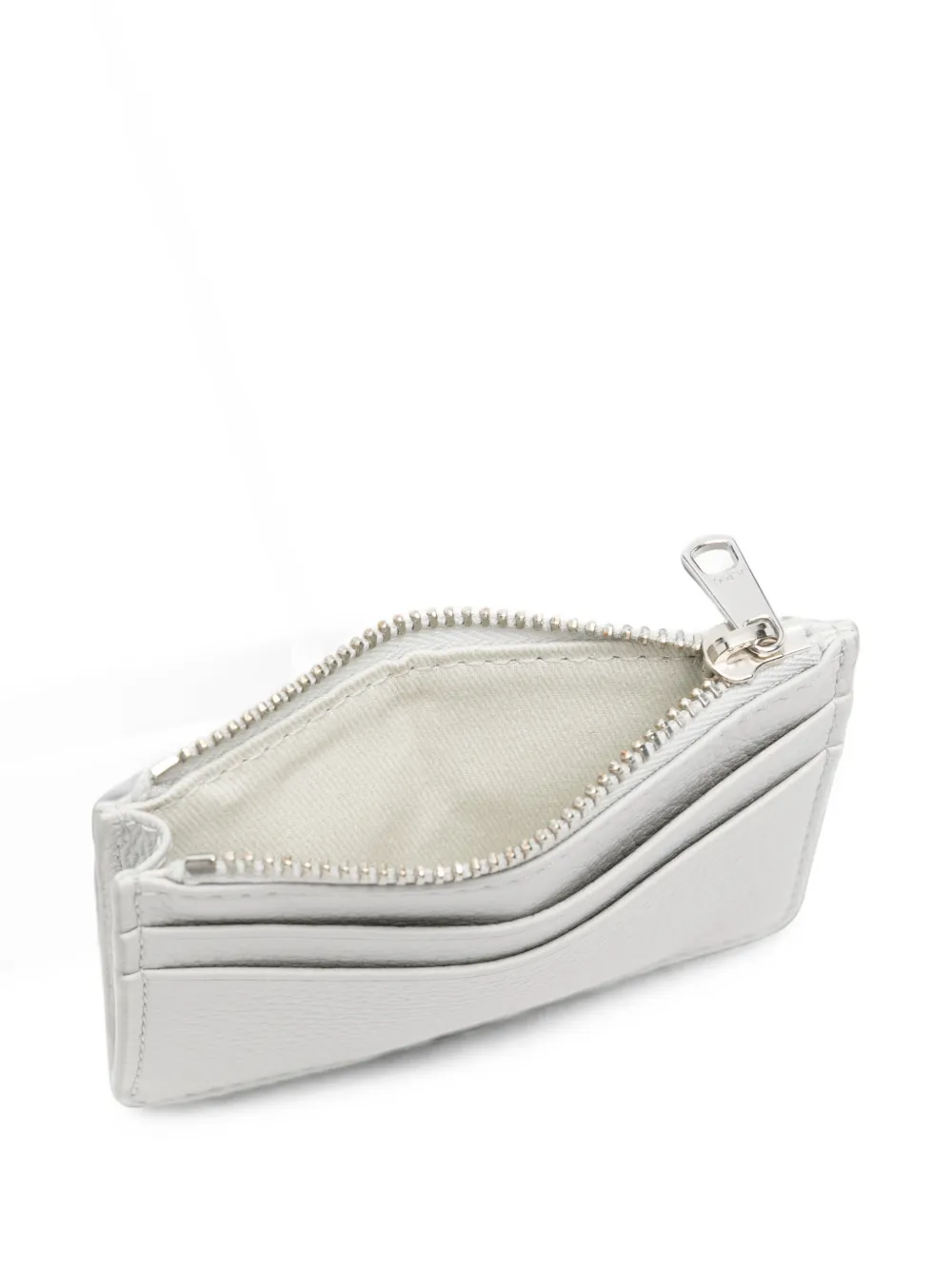 A.P.C. Paris leren pasjeshouder Grijs