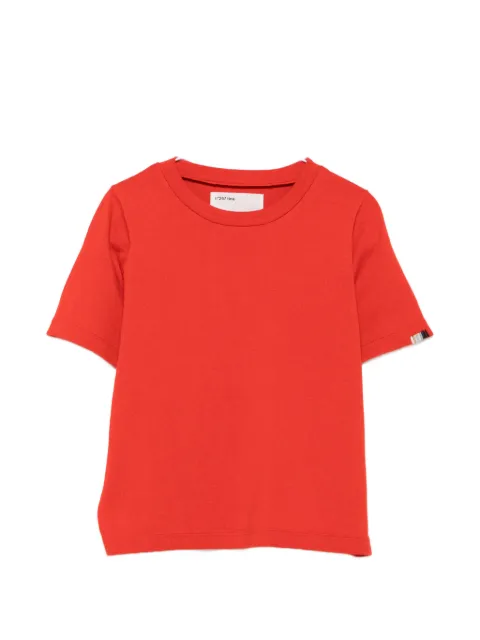 extreme cashmere Tina cropped short-sleeve T-shirt