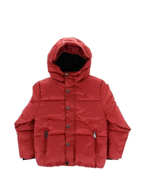 Jordan Kids hooded quilted jacket