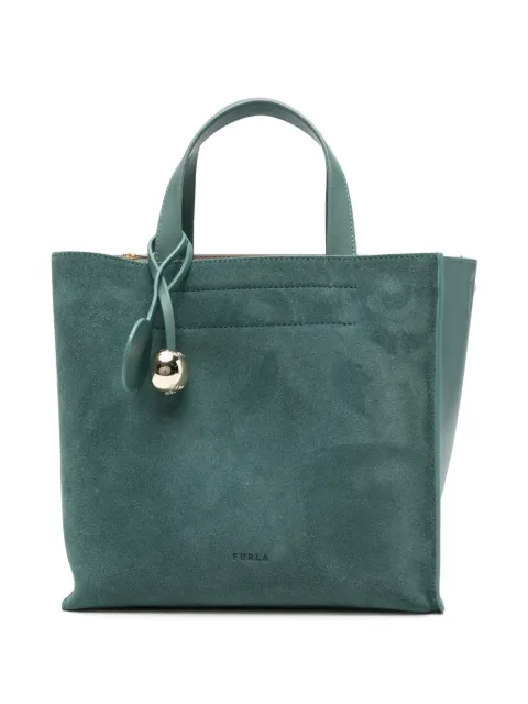 Furla tote con etiqueta del logo