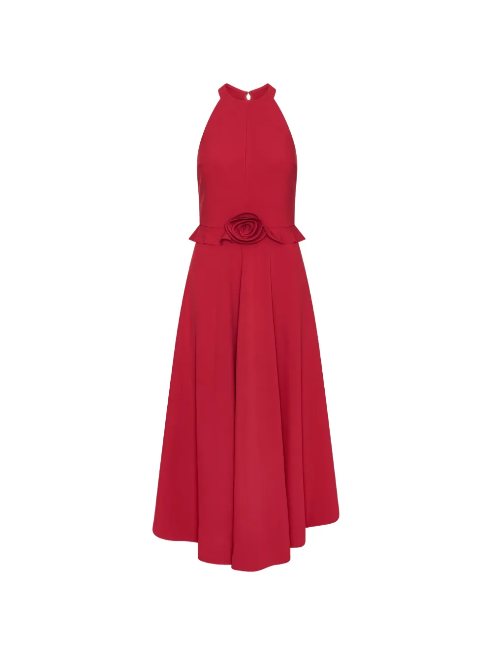 ROTATE BIRGER CHRISTENSEN flower-detail dress red