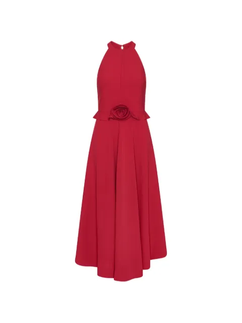ROTATE BIRGER CHRISTENSEN flower-detail dress red