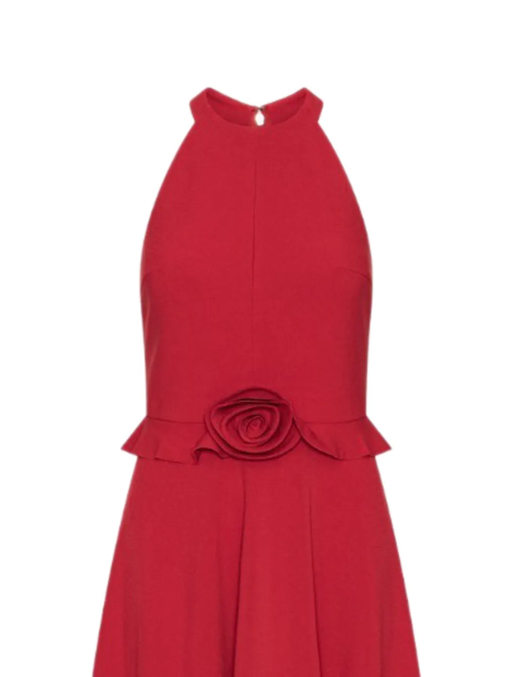 ROTATE BIRGER CHRISTENSEN Jurk met bloemdetail Rood