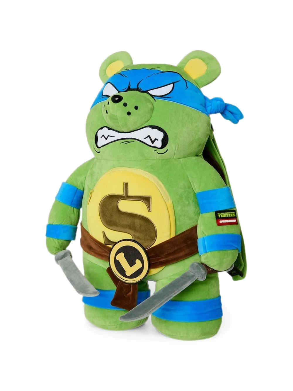 sprayground kid Leonardo pluche rugzak Groen