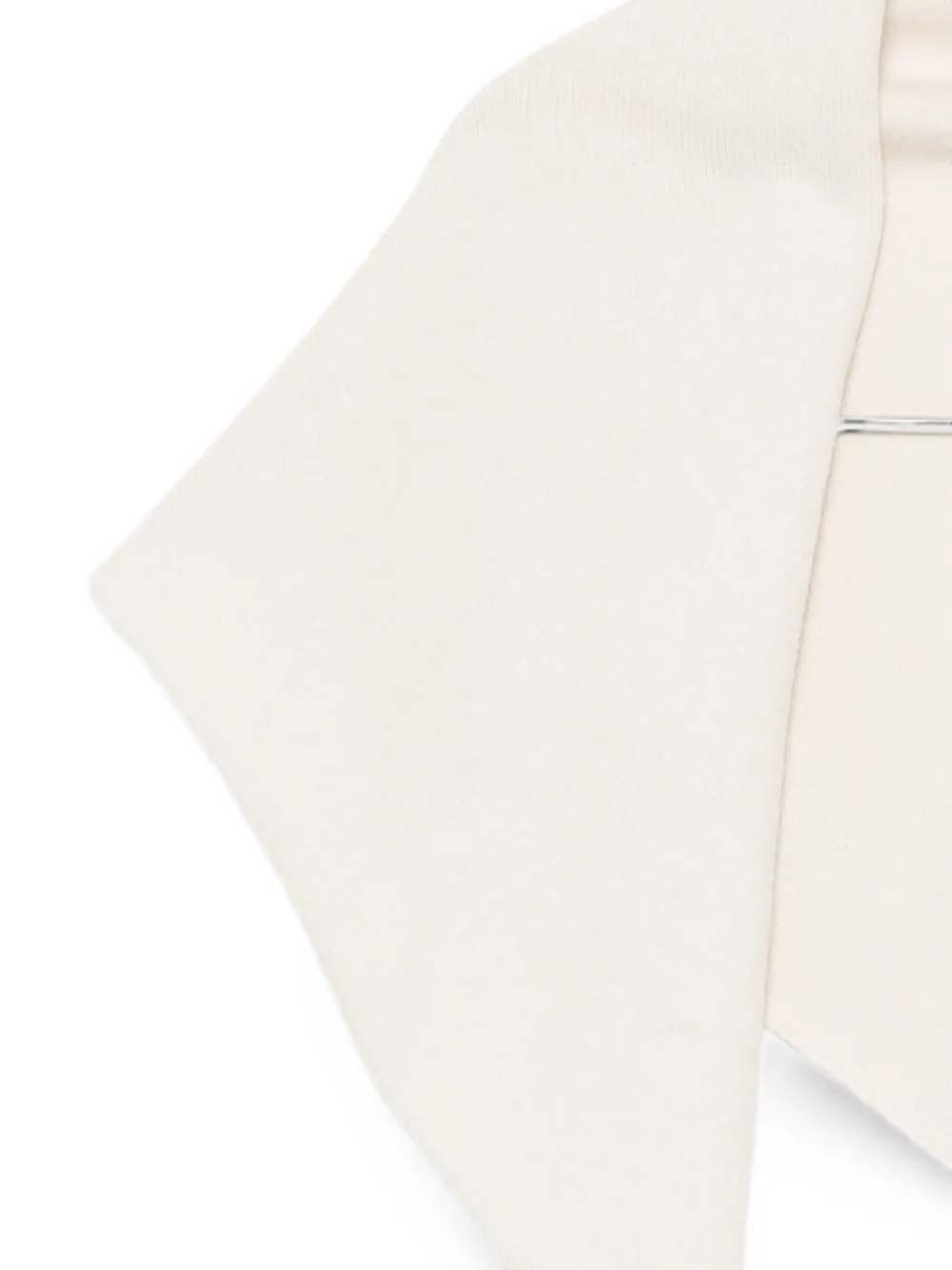 extreme cashmere Triangelvormige sjaal Beige