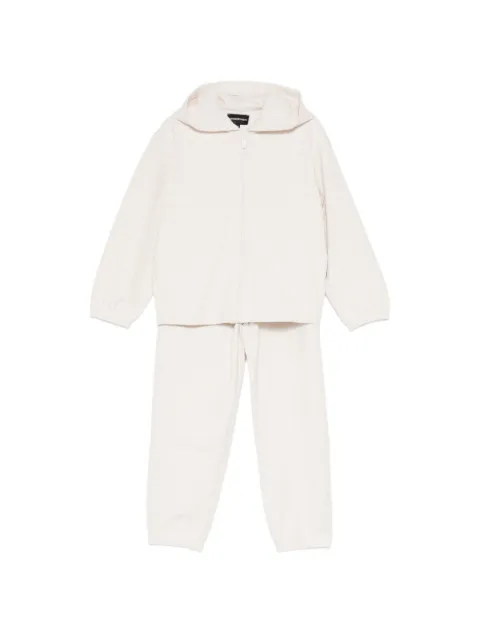 Emporio Armani Kids embossed-logo tracksuit