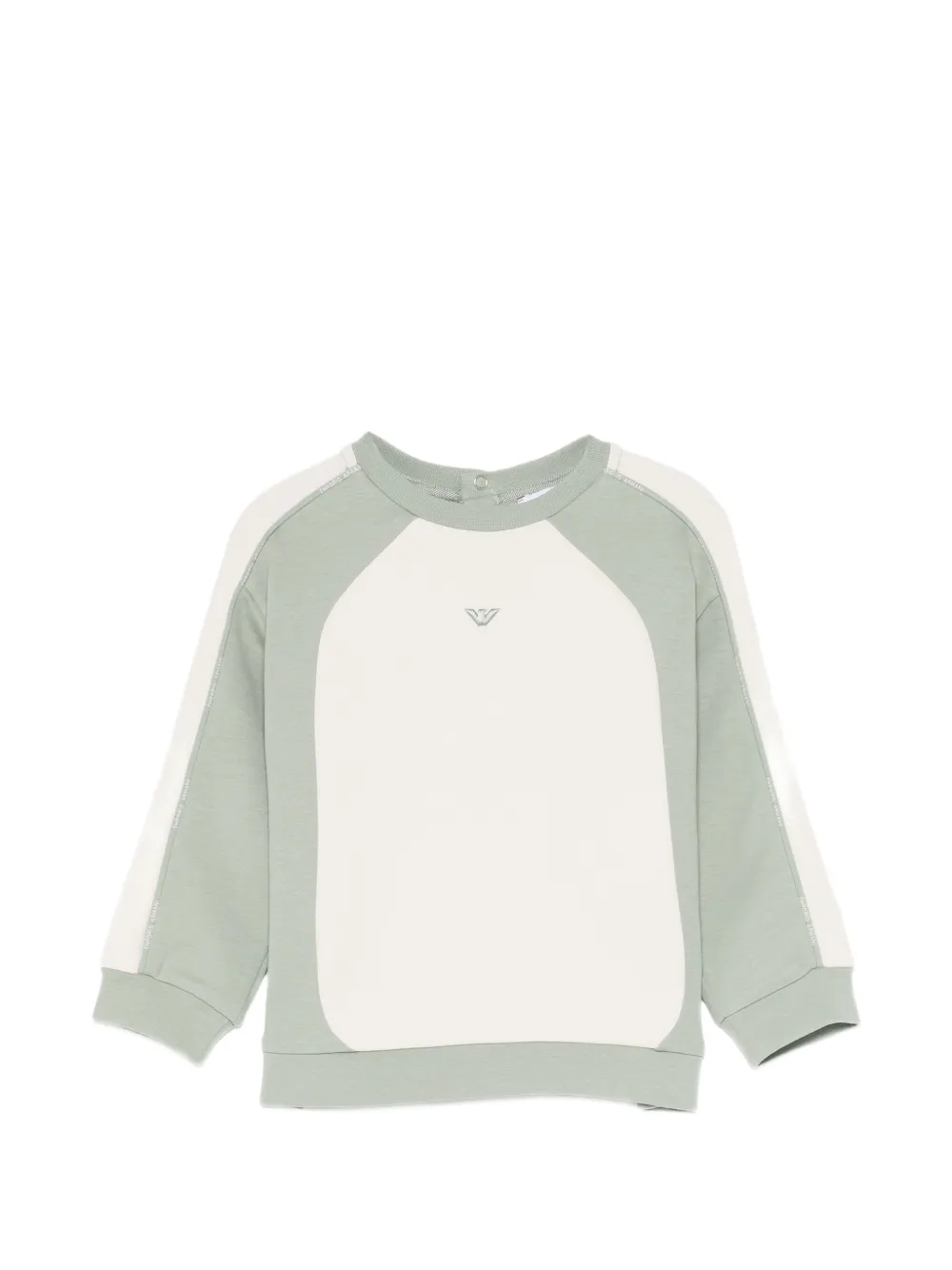 Emporio Armani Kids sweat à logo - Vert Emporio Armani Kids sweat à logo - Vert