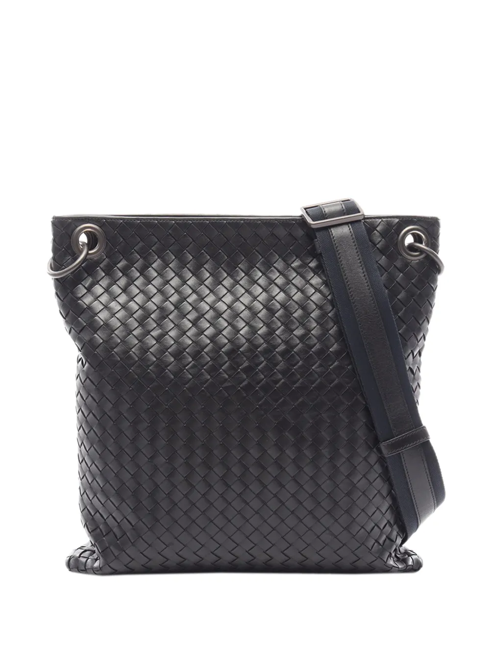 Bottega Veneta Pre-Owned 2012-2026 Intrecciato crossbody bag - Schwarz