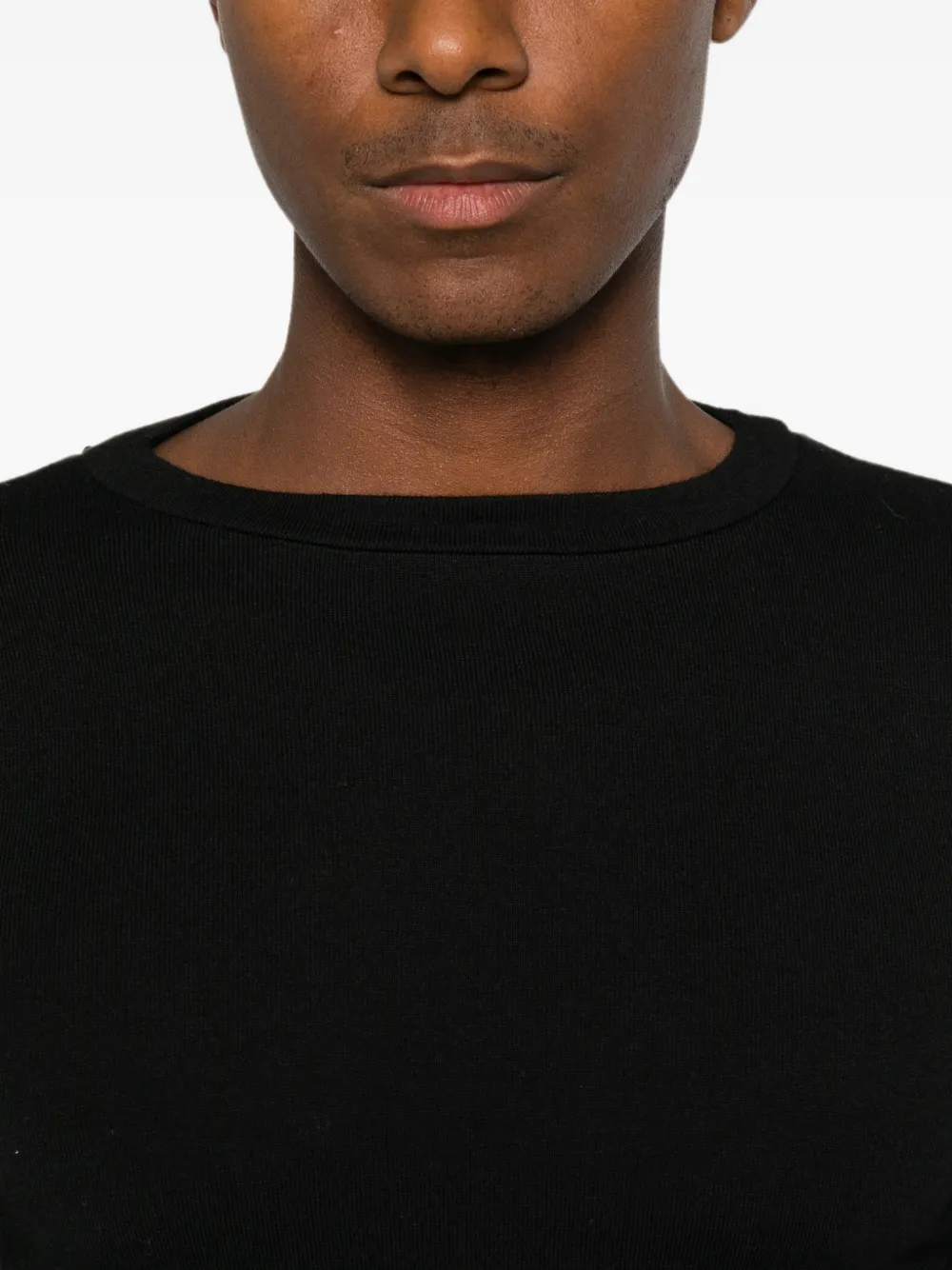 extreme cashmere Lisa T-shirt met lange mouwen Zwart