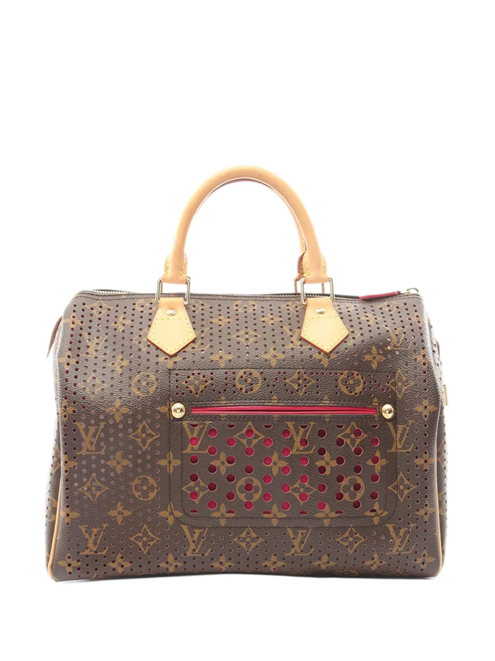 Louis Vuitton Pre-Owned 2006 Monogram Perforated Speedy 30 boston bag - Braun