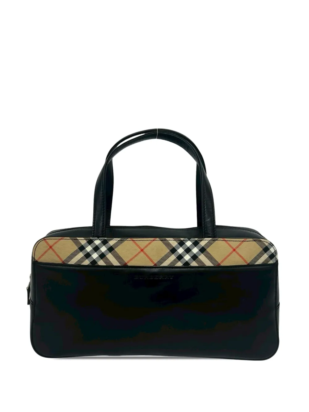 Burberry Pre-Owned 2000-2017 Nova Check handbag - Nero