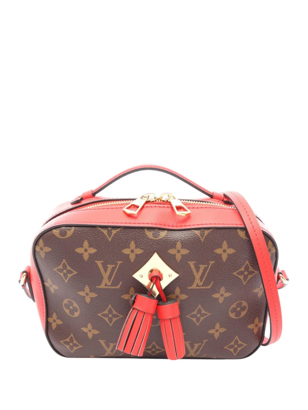 Louis Vuitton Pre-Owned 2018 Monogram Saintonge satchel - Marrone