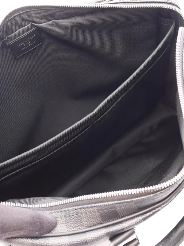 LOUIS VUITTON ビジネスバッグ グラフィット Louis Vuitton Pre-Owned 2021-2026 ダミエ グラフィット ポルト