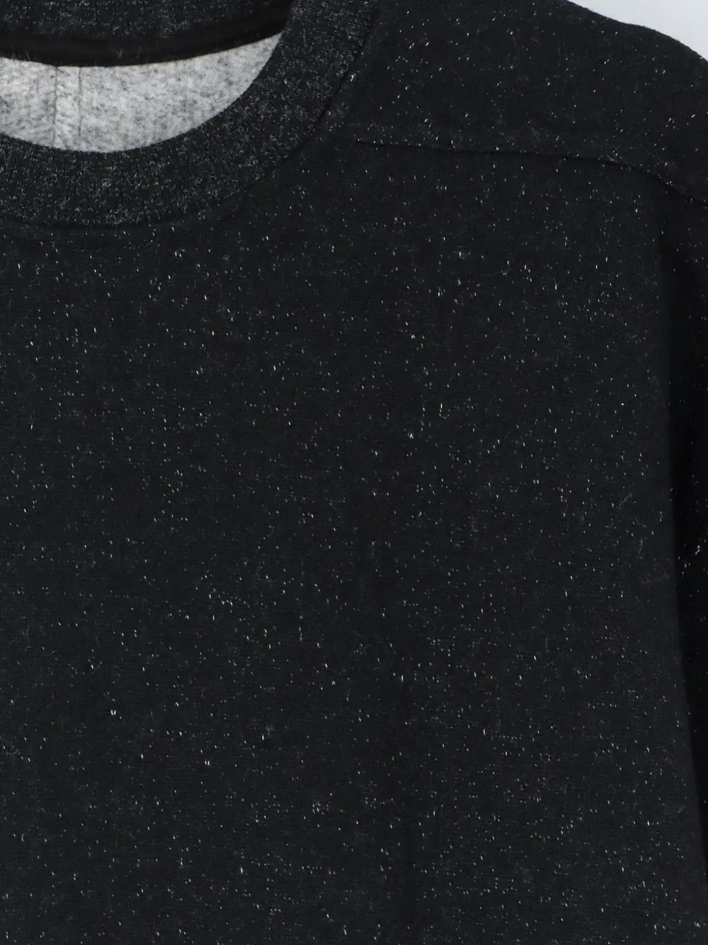 Rick Owens Oversized trui met ronde hals Zwart