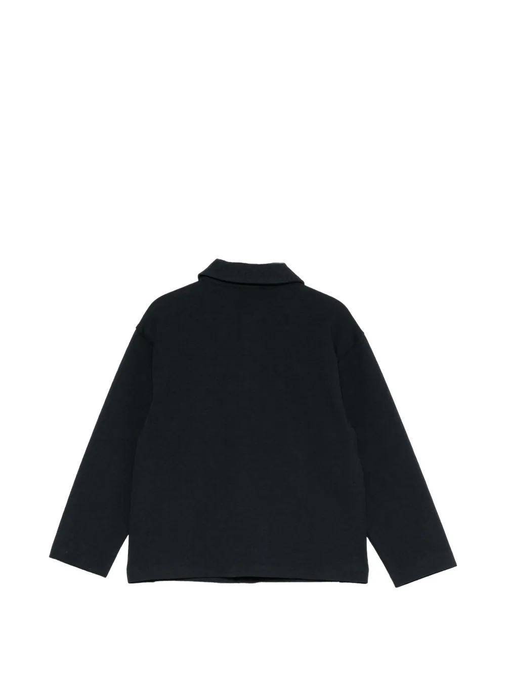 Emporio Armani Kids Jack met jacquard en knopen Zwart