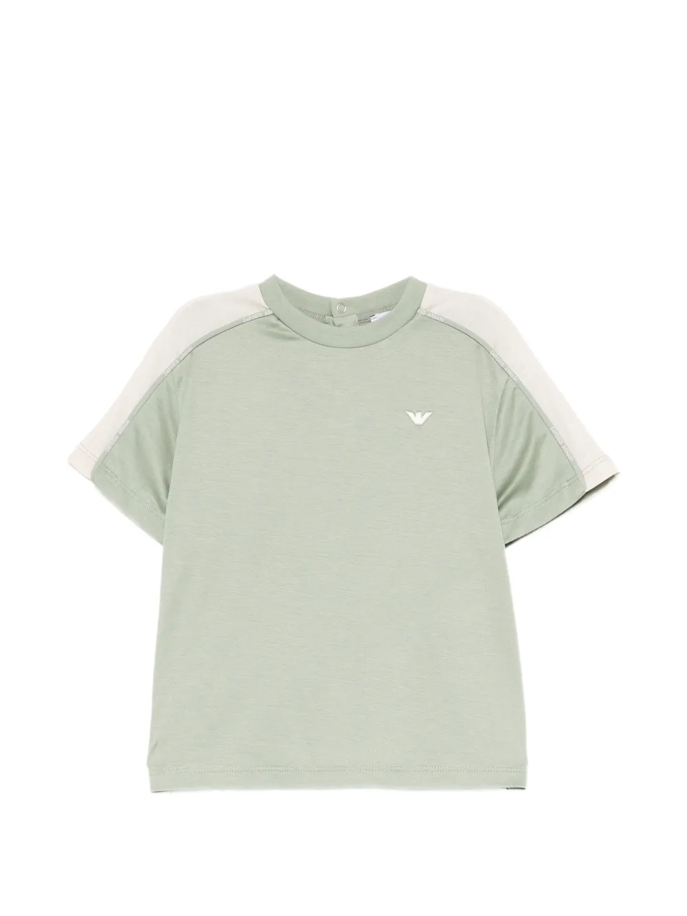 Emporio Armani Kids T-shirt con logo - Verde