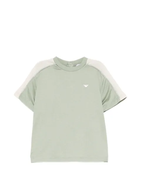 Emporio Armani Kids logo-embroidered T-shirt
