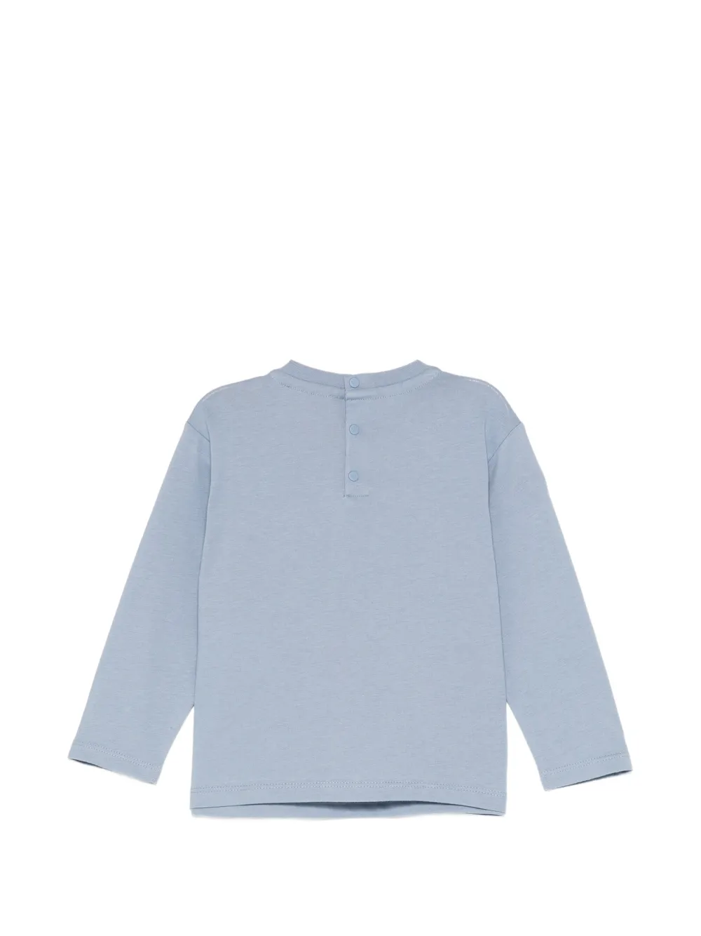 Emporio Armani Kids T-shirt met lange mouwen Blauw