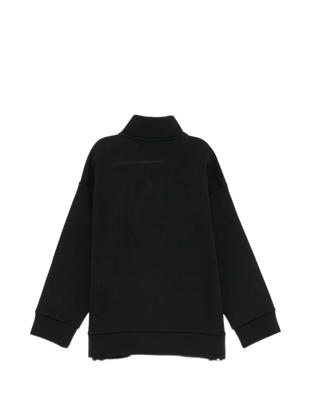 Emporio Armani Kids Jack met geborduurd logo en rits Zwart